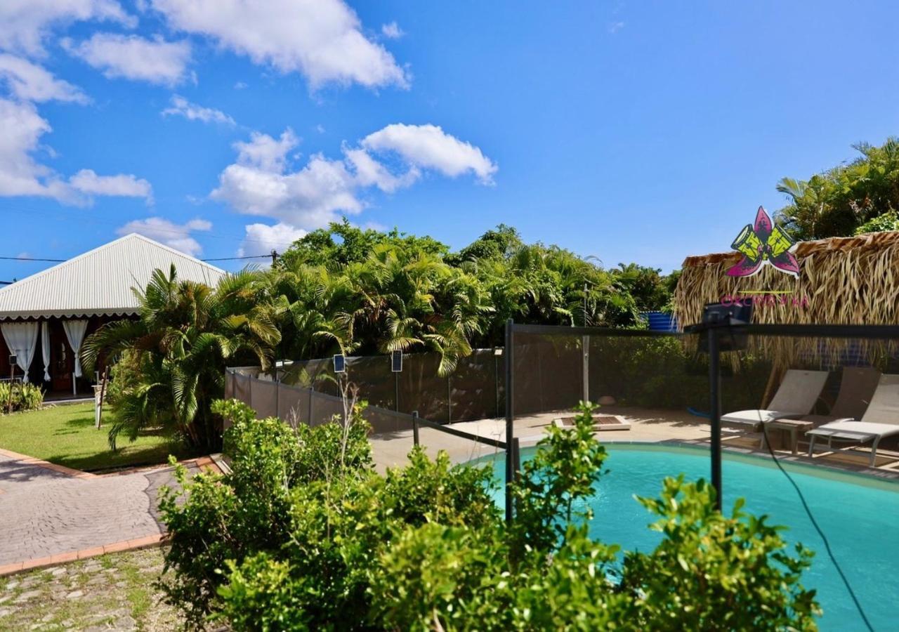 Piscine, Plages Bois Jolan Et Du Bourg, Jardin & Parking Prives, Sainte-Anne - Villas Orchyd & Ka Екстер'єр фото