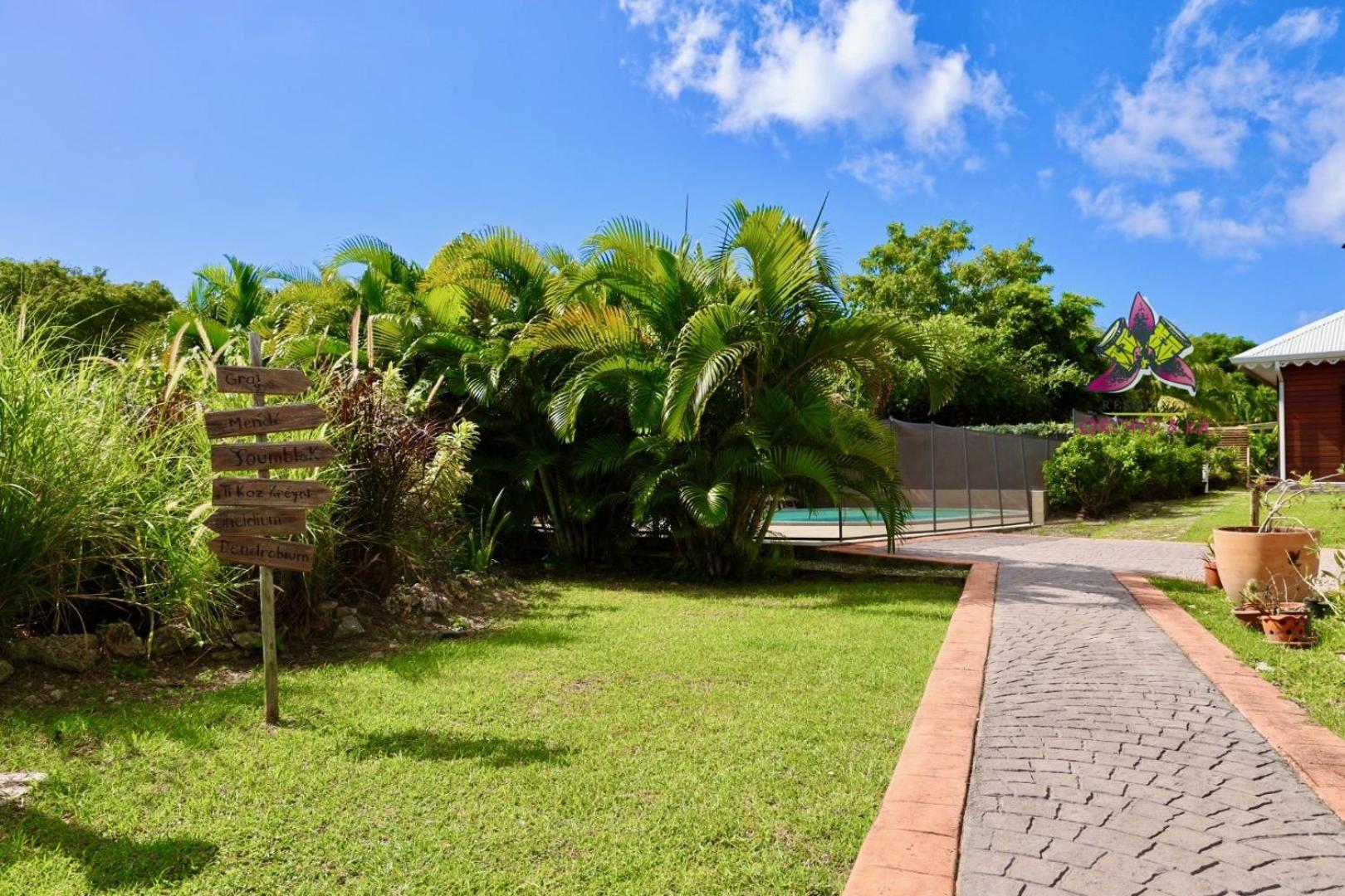 Piscine, Plages Bois Jolan Et Du Bourg, Jardin & Parking Prives, Sainte-Anne - Villas Orchyd & Ka Екстер'єр фото
